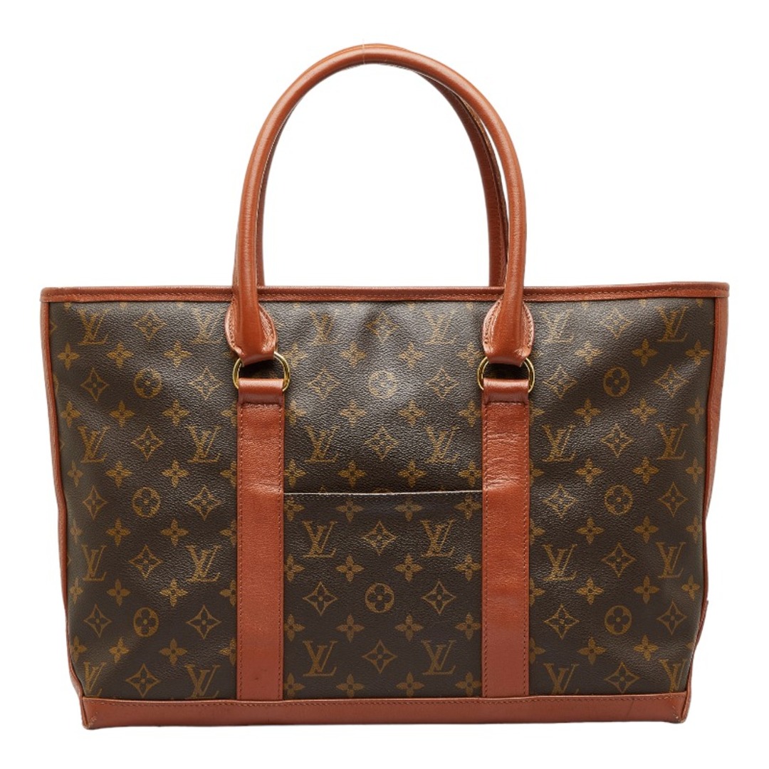 ルイ ヴィトン モノグラム サックウィークエンドPM ショルダーバッグ トートバッグ M42425 PVC レディース LOUIS VUITTON 【214-19309】