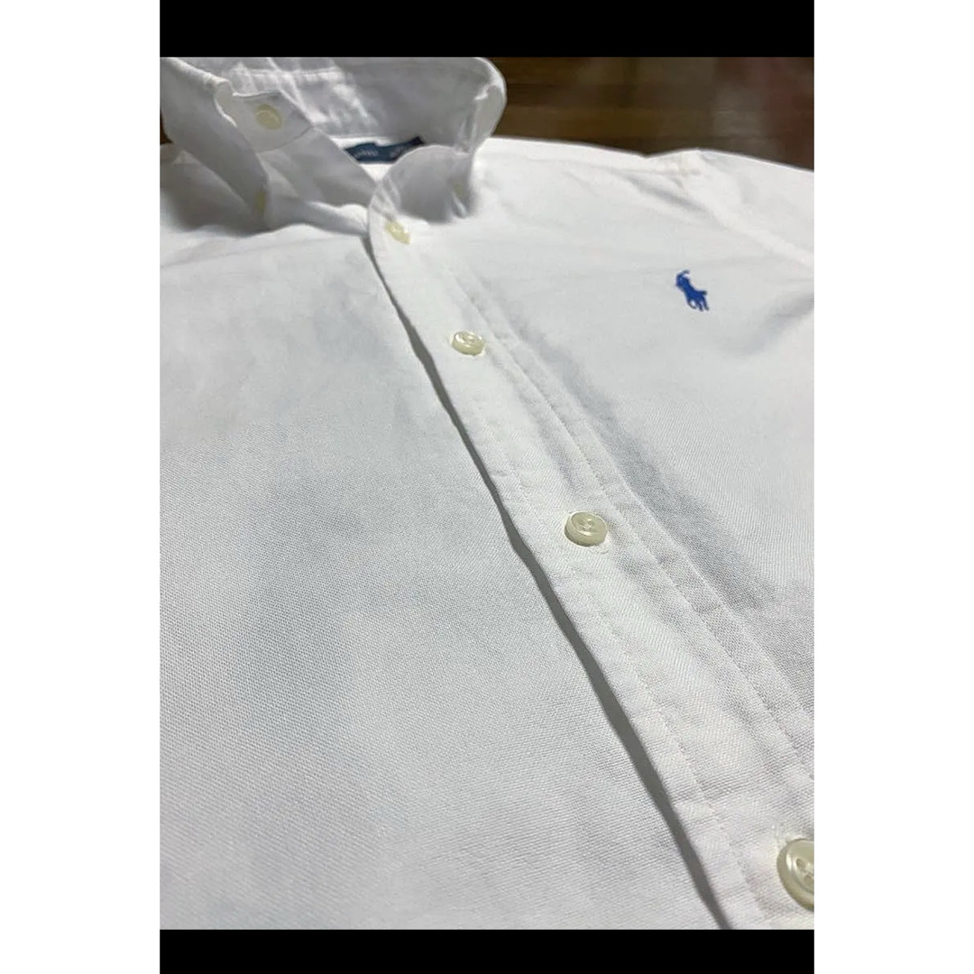 POLO RALPH LAUREN(ポロラルフローレン)のラルフローレン 半袖 シャツ ボタンダウン ホワイト      NO1533 メンズのトップス(シャツ)の商品写真