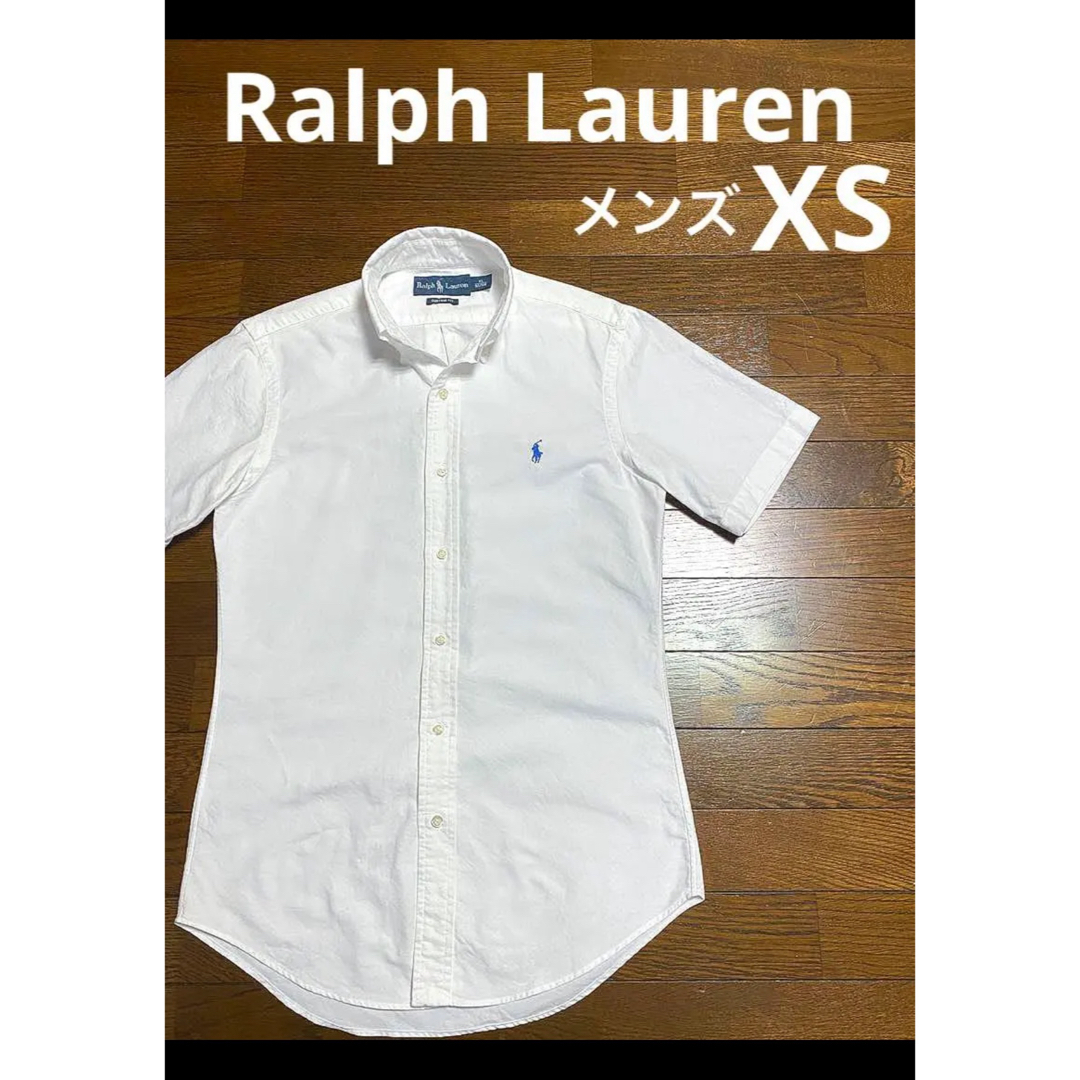 POLO RALPH LAUREN(ポロラルフローレン)のラルフローレン 半袖 シャツ ボタンダウン ホワイト      NO1533 メンズのトップス(シャツ)の商品写真