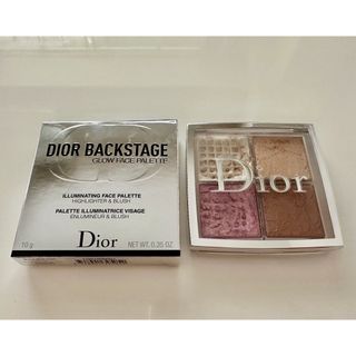 ディオール(Dior)のバックステージ フェイスグロウパレット 001(フェイスパウダー)