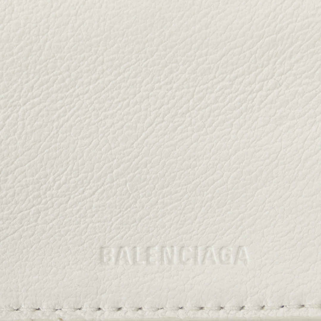 Balenciaga - 美品 バレンシアガ ロゴ キャッシュミニ 三つ折り財布