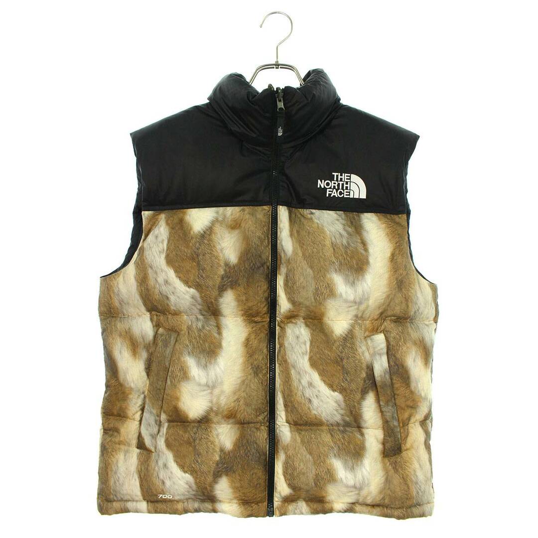 13FW supreme THE NORTH FACE ちくわ ヌプシベスト