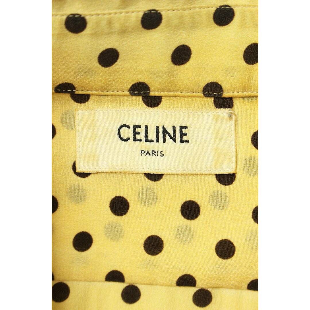 celine(セリーヌ)のセリーヌバイエディスリマン  20SS  2C028966H クラシックシルクドット長袖シャツ メンズ 39 メンズのトップス(シャツ)の商品写真