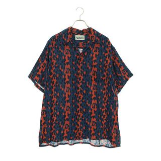 WACKO MARIA ワコマリア 19SS LEOPARD S/S HAWAIIAN SHIRT 19SSE-WMS-HI02 レオパード ハワイアンオープンカラーシャツ 半袖開襟シャツ マルチ