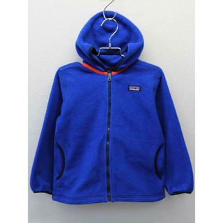 パタゴニア(patagonia)の【秋物 新入荷!】◇パタゴニア/Patagonia◇110cm ベビーシンチラカーディガン/ブルゾン/ジャンパー 青【中古】子供服 キッズ kids 男の子 秋冬 409032(ジャケット/上着)