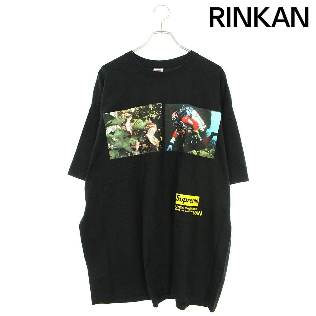 シュプリーム ×コムデギャルソンジュンヤワタナベマン COMME des GARCONS JUNYA WATANABE MAN  21AW  JUNYA WATANABE Nature tee ネイチャーTシャツ メンズ XXL