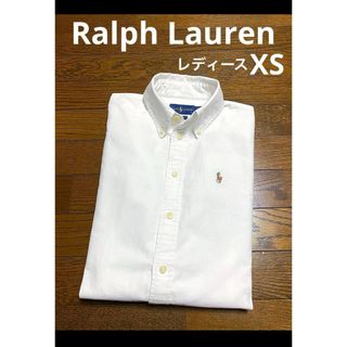 ポロラルフローレン(POLO RALPH LAUREN)のラルフローレン ボタンダウン シャツ ブラウス 長袖 Lサイズ   NO1535(シャツ/ブラウス(長袖/七分))