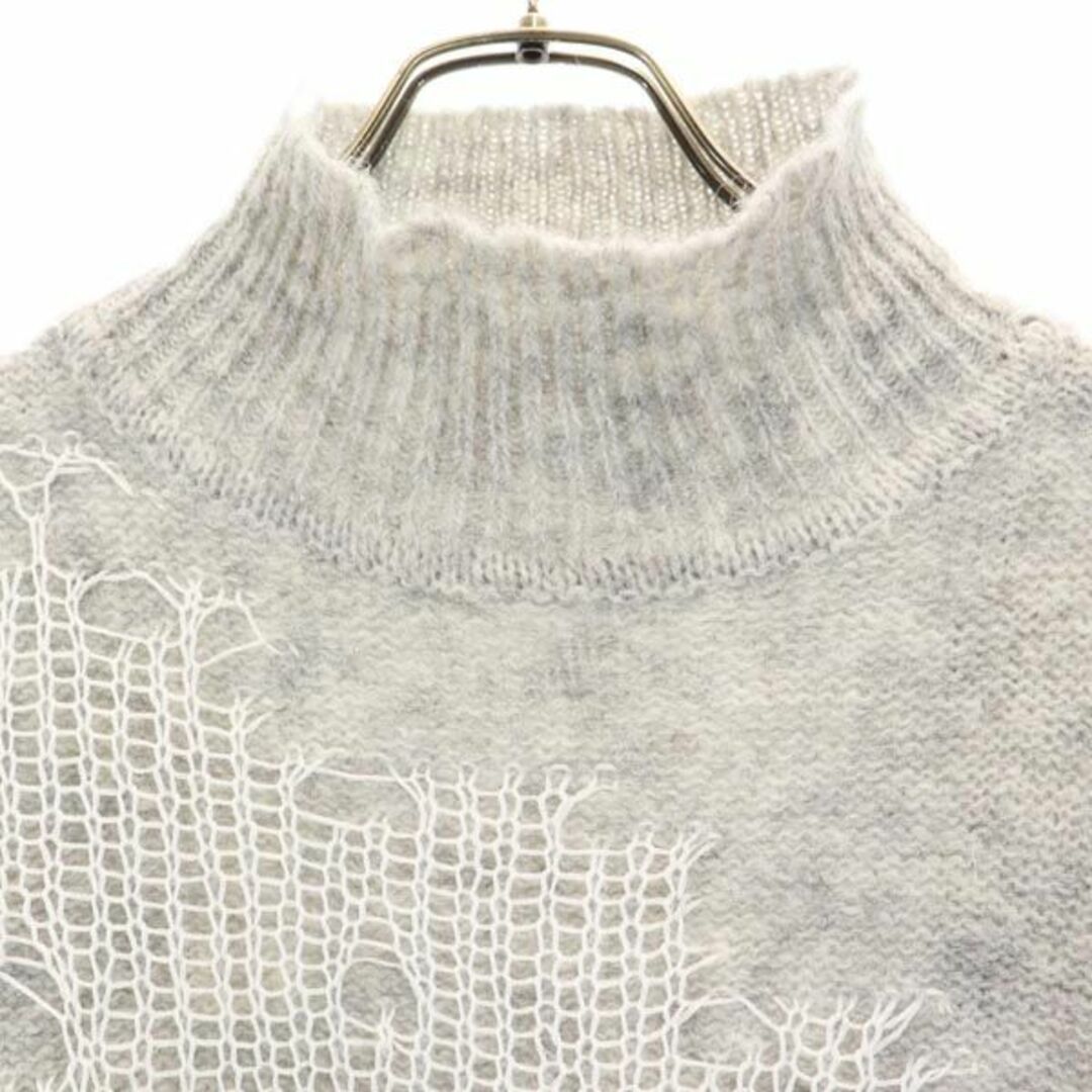 DIESEL - 未使用 ディーゼル アルパカブレンド ニット S グレー系