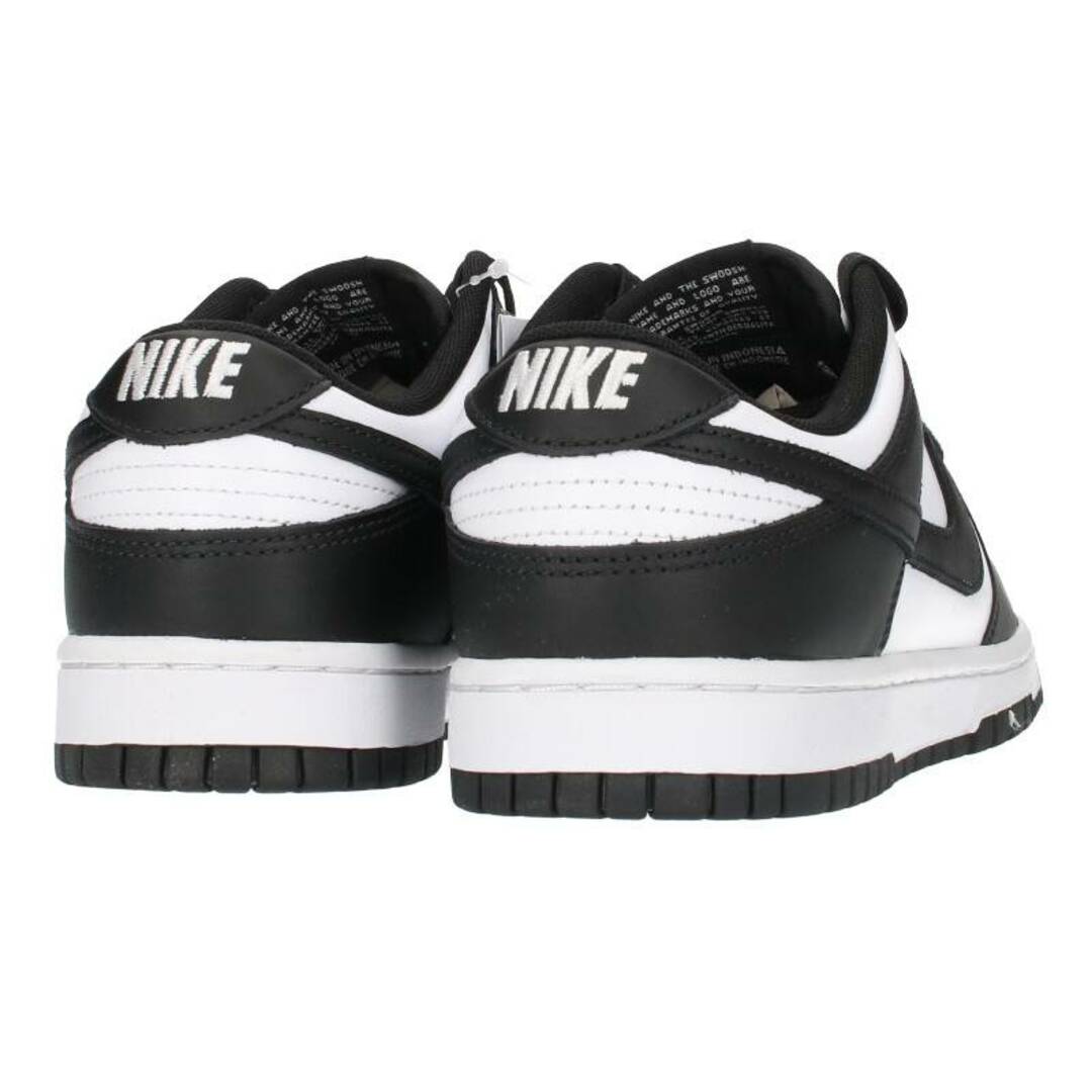 ナイキ  DUNK LOW RETRO WHITE/BLACK DD1391-100 ダンクローレトロホワイトブラックスニーカー メンズ 27cm