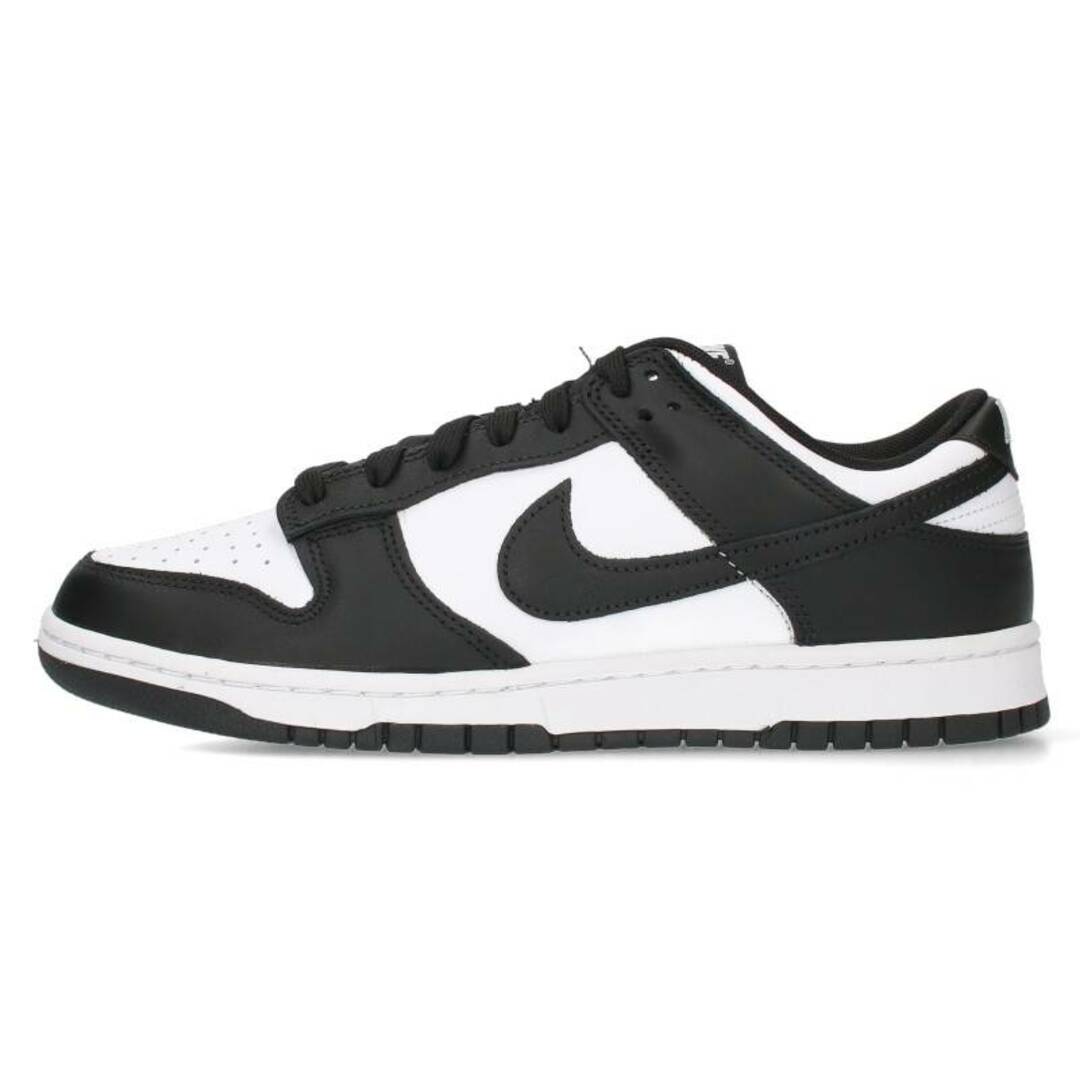 ナイキ  DUNK LOW RETRO WHITE/BLACK DD1391-100 ダンクローレトロホワイトブラックスニーカー メンズ 28cm