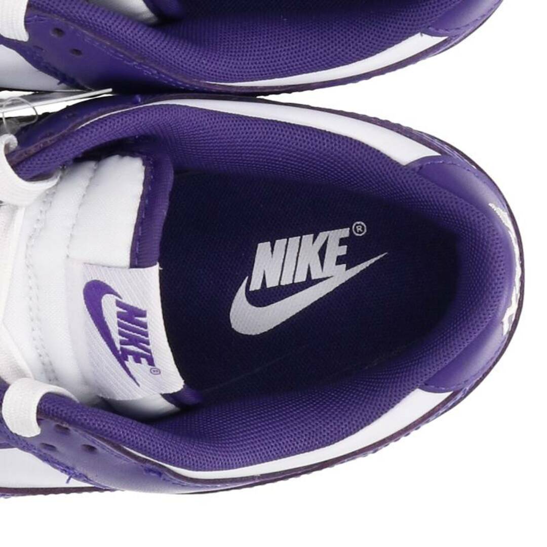 ナイキ  DUNK LOW RETRO CHAMPIONSHIP COURT PURPLE DD1391-104 ダンクローチャンピオンシップコートパープルスニーカー メンズ 28cm