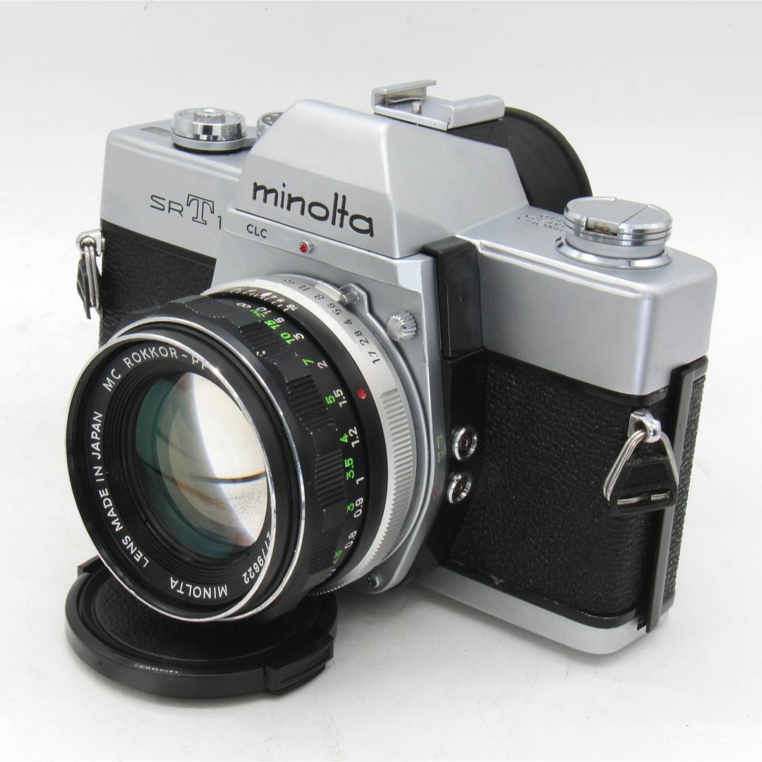 Minolta SRT101 + MC Rokkor-PF 1:1.7 55mm〇動作良好ですファインダー