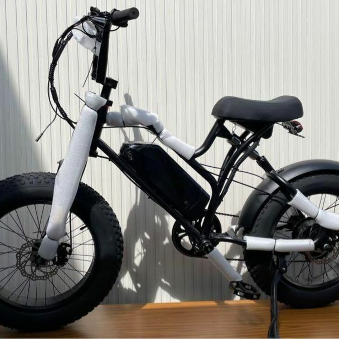 NINOMA 電動自転車 電動アシスト自転車 レトロ調 電動ファットバイク