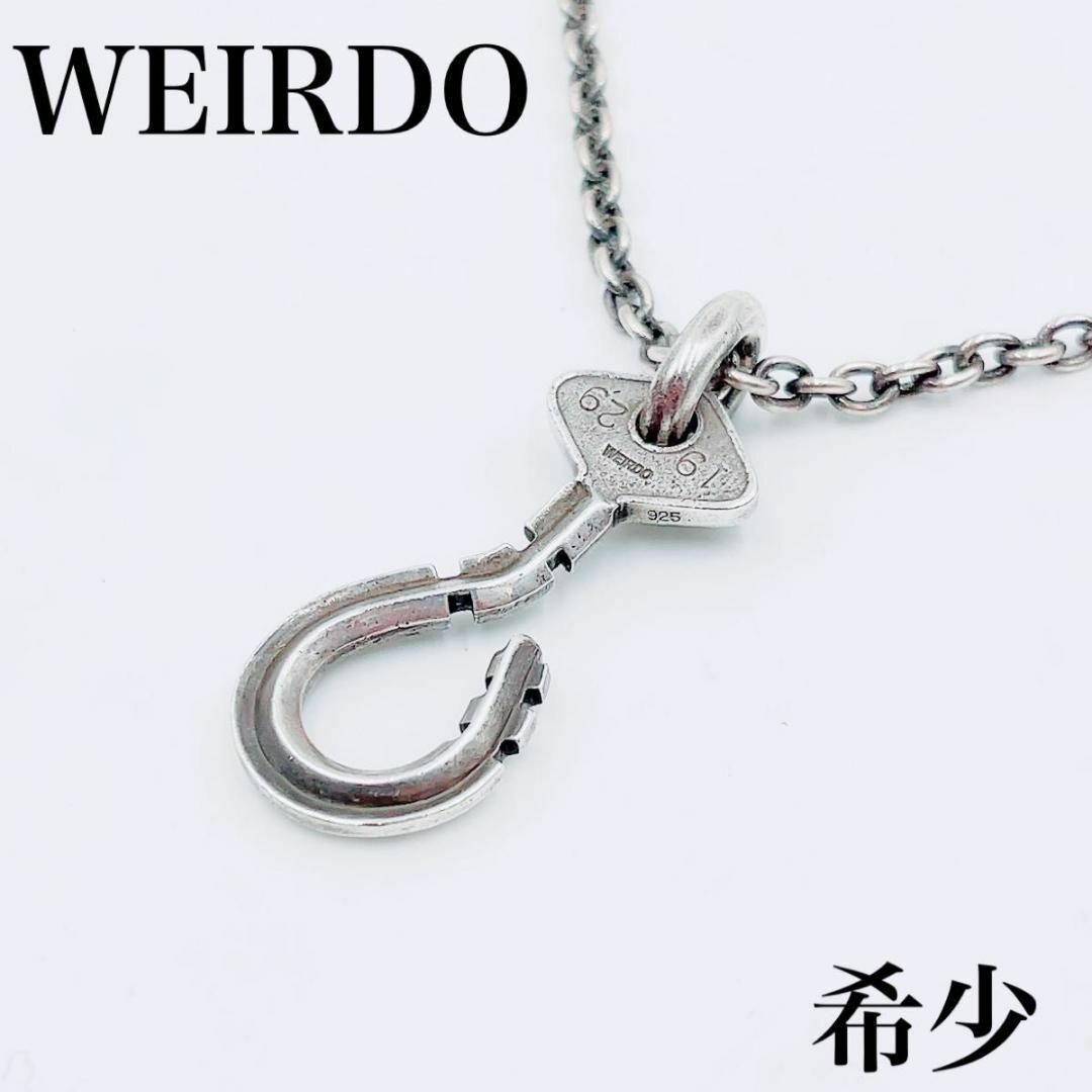 WEIRDO ウィアード　キー　KEY フック　トップ　ネックレス　シルバー