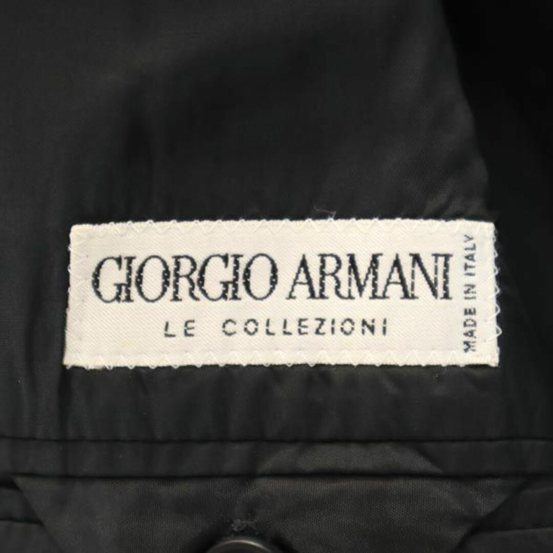 ジョルジオアルマーニ メンズスーツ セットアップ ウール グレー ストライプ