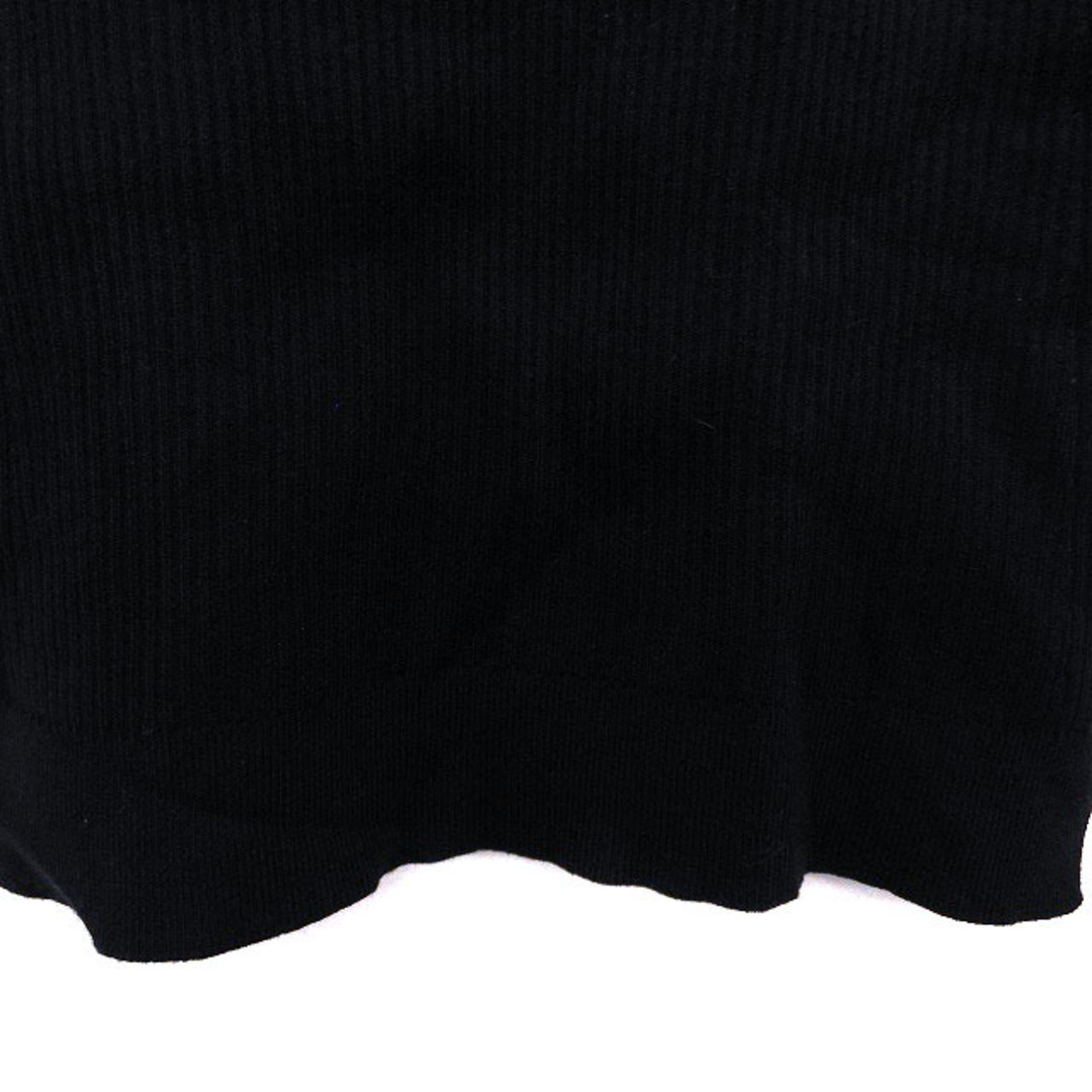 Rady(レディー)のレディ ニット セーター リブ Vネック ハイゲージ スリット 長袖 F 黒  レディースのトップス(ニット/セーター)の商品写真