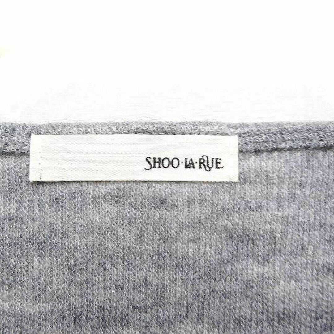 SHOO・LA・RUE(シューラルー)のシューラルー SHOO・LA・RUE 切替ニット セーター 長袖 丸首 ゆったり レディースのトップス(ニット/セーター)の商品写真