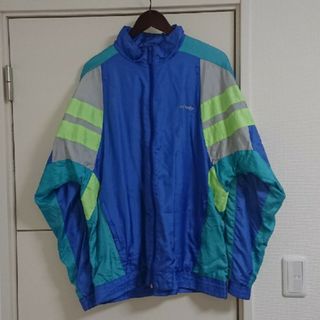 adidas アディダス ナイロンジャケット ビックシルエット 90s 古着-