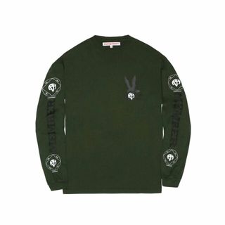 ボンジュールレコーズ(bonjour records)の【グリーン（30）】Richardson Hardware Longsleeve T-shirts(カットソー(長袖/七分))