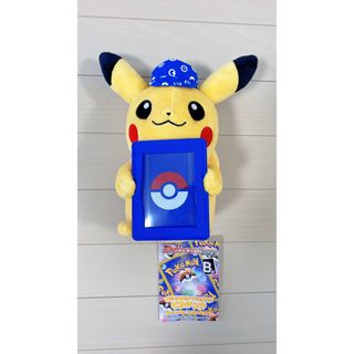 ポケモン(ポケモン)の新品　2022　ポケカくじ　B賞 ぬいぐるみ　カードスタンド ピカチュウ(ぬいぐるみ)