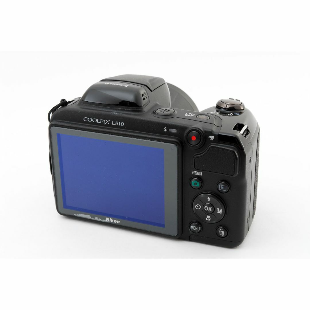 Nikon - 【美品】ニコン Nikon Coolpix L810 《とっても小さなネオ一眼