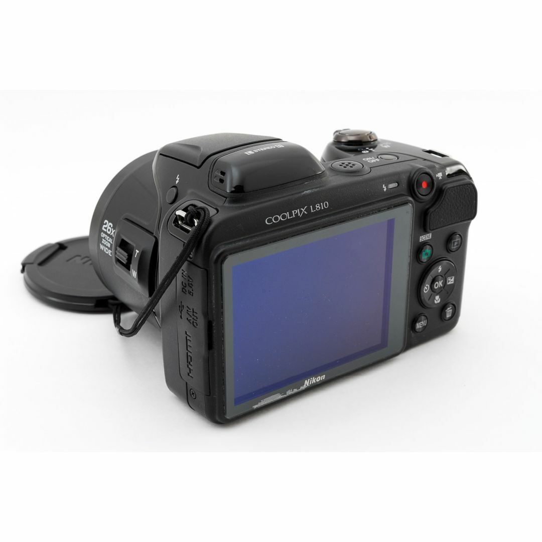 Nikon - 【美品】ニコン Nikon Coolpix L810 《とっても小さなネオ一眼