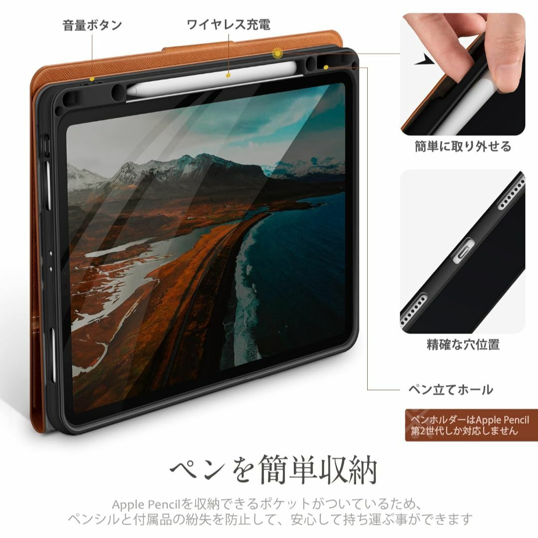 iPad Pro 12.9 インチ ケース 第6/5/4/3世代の通販 by まゆ｜ラクマ