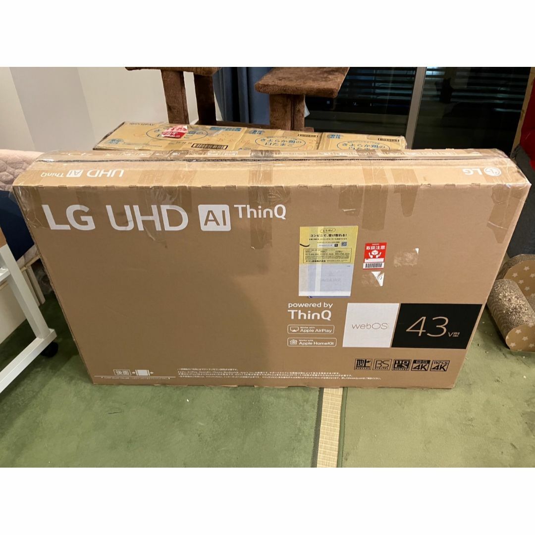 LG SmartTV 4K対応 43インチ 43UF6900 - テレビ