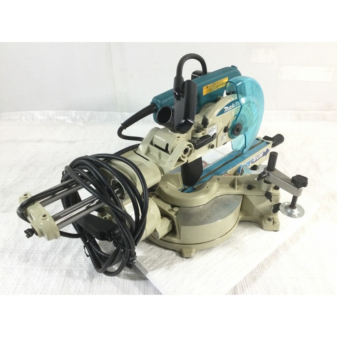 ☆美品☆makita マキタ 190mm 卓上スライド丸ノコ LS0715F ライト付 切断 押切 木材加工 電動工具 78738自動車/バイク