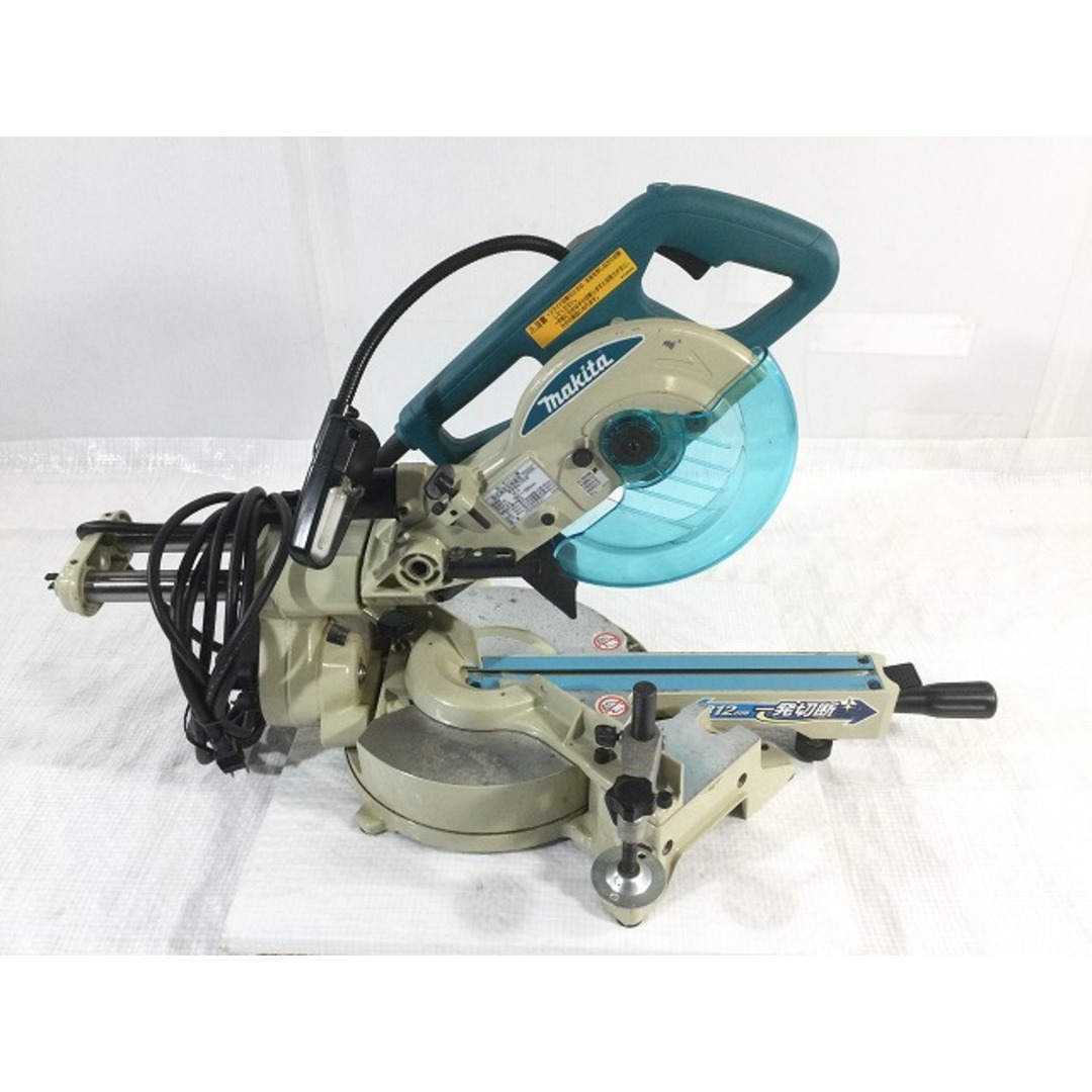 ☆美品☆makita マキタ 190mm 卓上スライド丸ノコ LS0715F ライト付 切断 押切 木材加工 電動工具 78738自動車/バイク