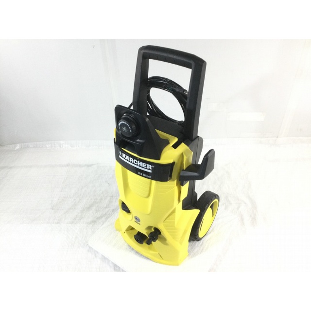 ☆比較的綺麗です☆KARCHER ケルヒャー 高圧洗浄機 K4 サイレント Silent 100V 60Hz コンパクト 洗車 清掃 クリーニング 78940