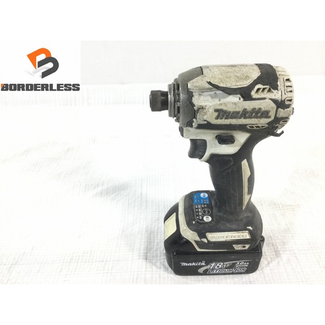 ☆品☆ makita マキタ 18V 充電式インパクトドライバ TD171D バッテリー1個(18V 3.0Ah)付き 79693