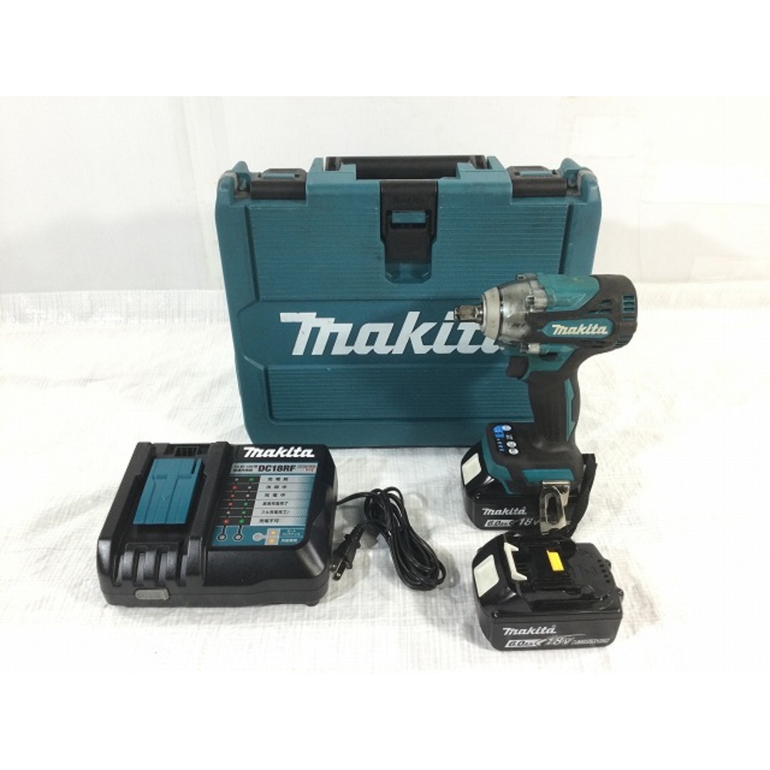 Makita ☆中古美品☆makita マキタ 18V 充電式インパクトレンチ TW300DRGX バッテリー2個(6.0Ah)充電器 ケース付  79753の通販 by 工具販売専門店Borderless(ラクマ店)｜マキタならラクマ