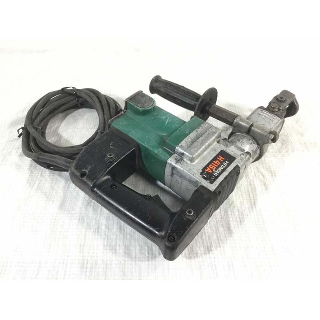 ☆中古品☆HITACHI 日立工機 100V 電動ハンマー H41SA 六角軸 コンクリートブレーカー ハツリ機 はつり機 斫り機 79787