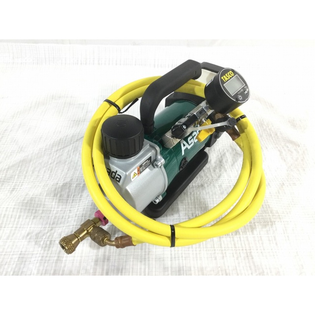 ☆中古品☆ASADA アサダ 18V 充電式真空ポンプ 1.5CFM-B タスコ ☆中古品☆ASADA アサダ 18V 充電式真空ポンプ 1.5CFM-B タスコ