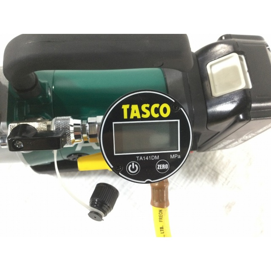 ☆中古品☆ASADA アサダ 18V 充電式真空ポンプ 1.5CFM-B タスコ ☆中古品☆ASADA アサダ 18V 充電式真空ポンプ 1.5CFM-B タスコ