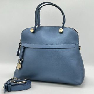 FURLA フルラ パイパー★数回のみ使用 ターコイズブルー