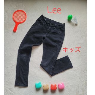 リー(Lee)のLee　デニム　ブラック　キッズ　140(パンツ/スパッツ)