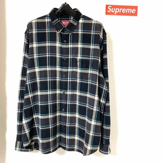 Supreme 19SS  Plaid Flannel Shirt ブラック L
