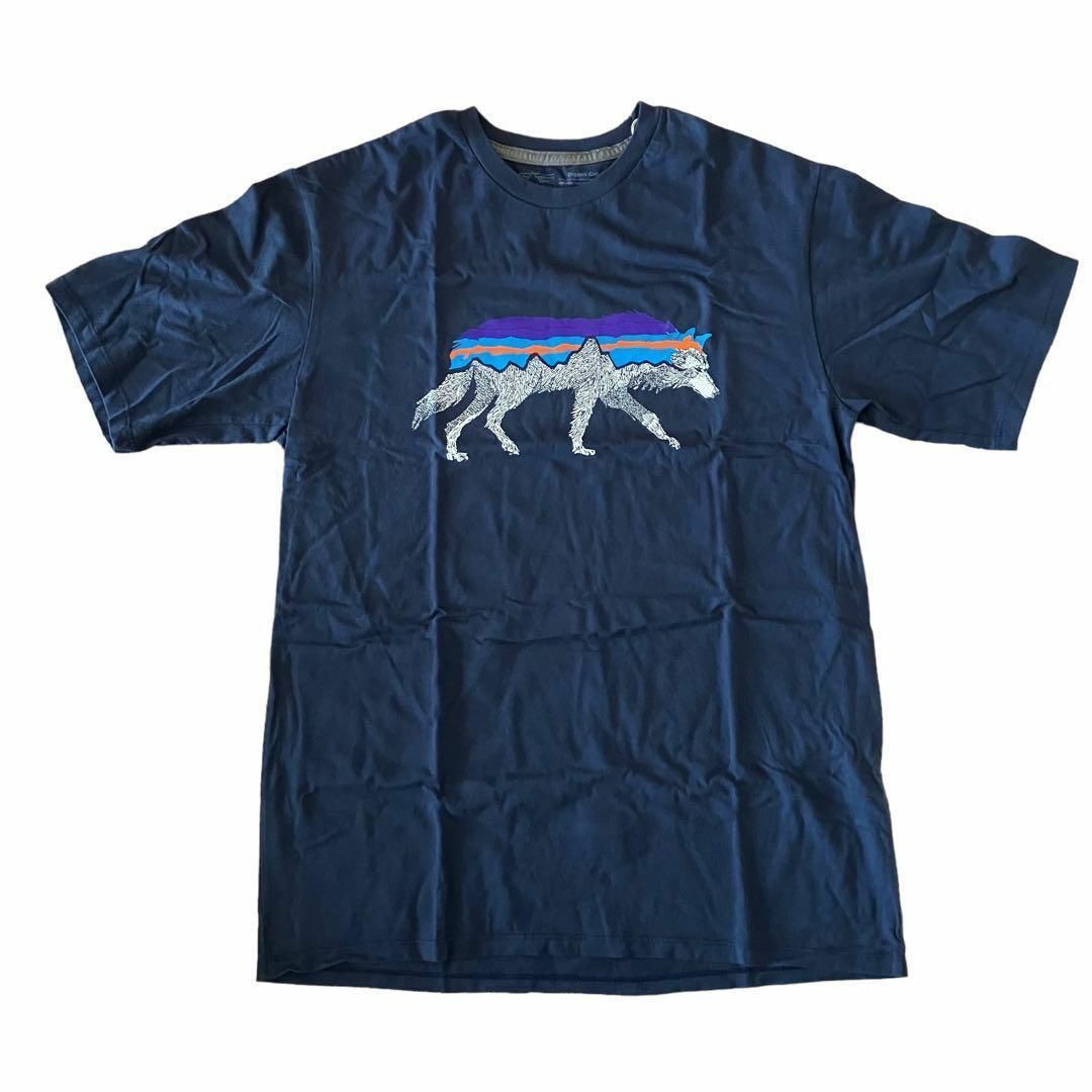 【新品未使用】Patagonia Tシャツ XSサイズ ネイビー 38565