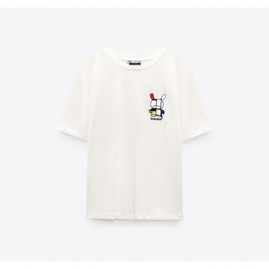 ZARA(ザラ)のZARA mondrian プリントTシャツ　アートT レディースのトップス(Tシャツ(半袖/袖なし))の商品写真