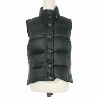 クロムハーツ CHROME HEARTS クロスボールボタン ローラーベルト トレンチコート コットンデニム ブラック
