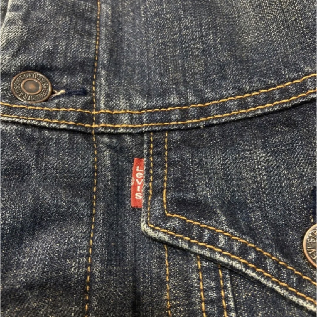 濃紺 Levi's リーバイス デニムジャケット 中綿キルティング Mサイズ