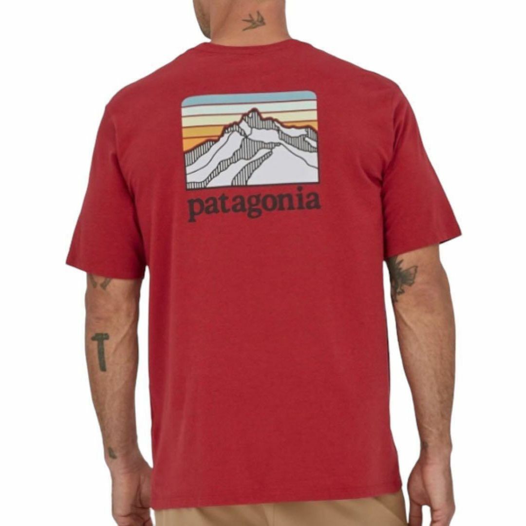【新品未使用】Patagonia Tシャツ 38511 Sサイズ レッド