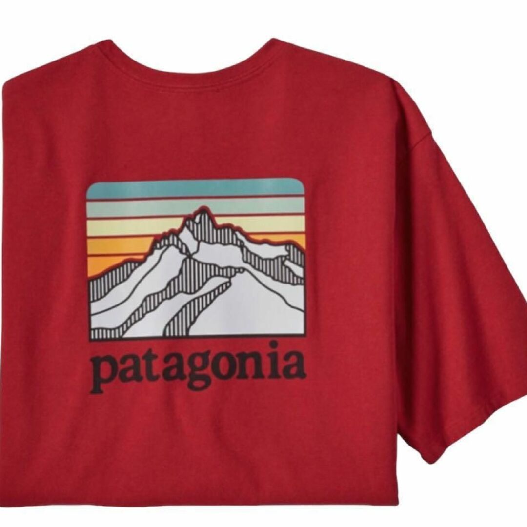 【新品未使用】Patagonia Tシャツ 38511 Sサイズ レッド