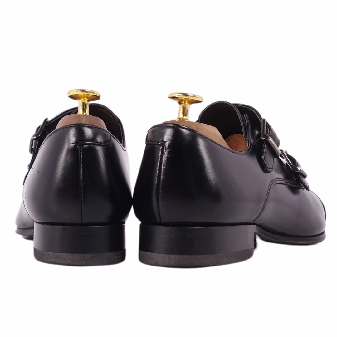 リーガル REGAL レザーシューズ ダブルモンクストラップシューズ カーフレザー 革靴 メンズ 24cm ブラック約95cm