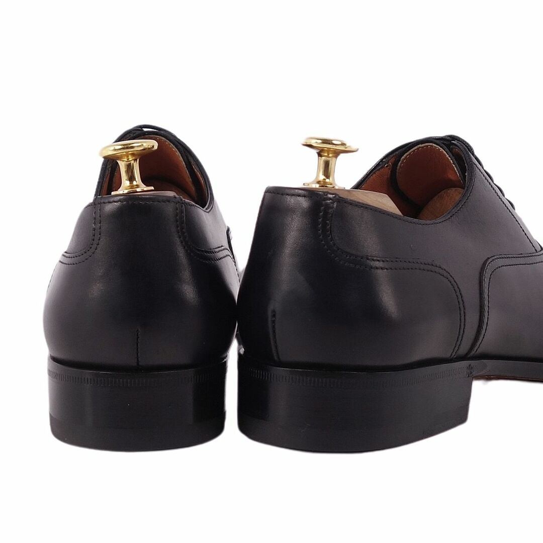 Santoni(サントーニ)の未使用 サントーニ Santoni レザーシューズ オックスフォードシューズ ストレートチップ カーフレザー 革靴 メンズ 5(24cm相当) ブラック メンズの靴/シューズ(ドレス/ビジネス)の商品写真