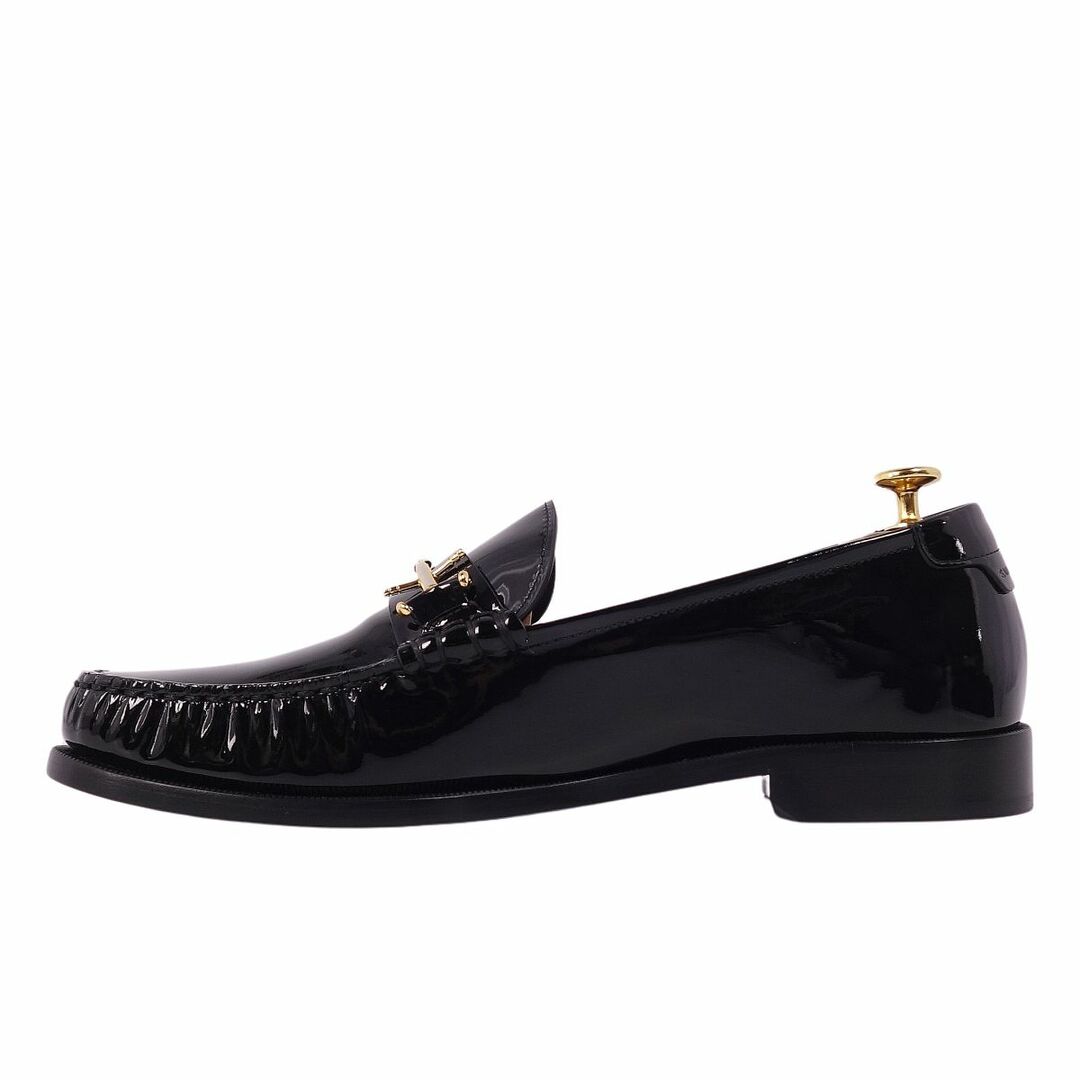 未使用 サンローラン パリ SAINT LAURENT PARIS ローファー モカシン ペニーローファー ホースビット パテントレザー シューズ メンズ 43(28cm相当) ブラック 未使用 サンローラン パリ SAINT LAURENT PARIS ローファー モカシン ペニーローファー ホースビット パテントレザー シューズ メンズ 43(28cm相当) ブラック