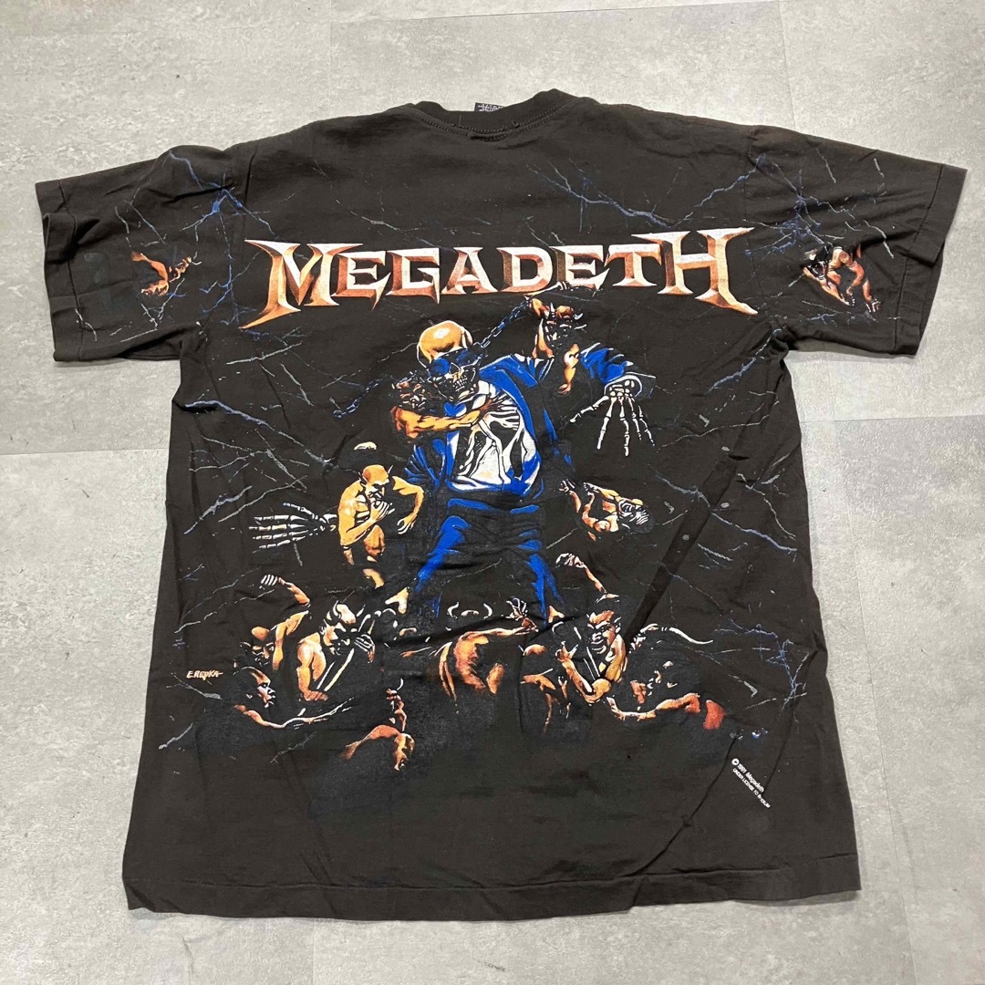 MEGADETH Tシャツ 90年代 レア！ - Tシャツ/カットソー(半袖/袖なし)