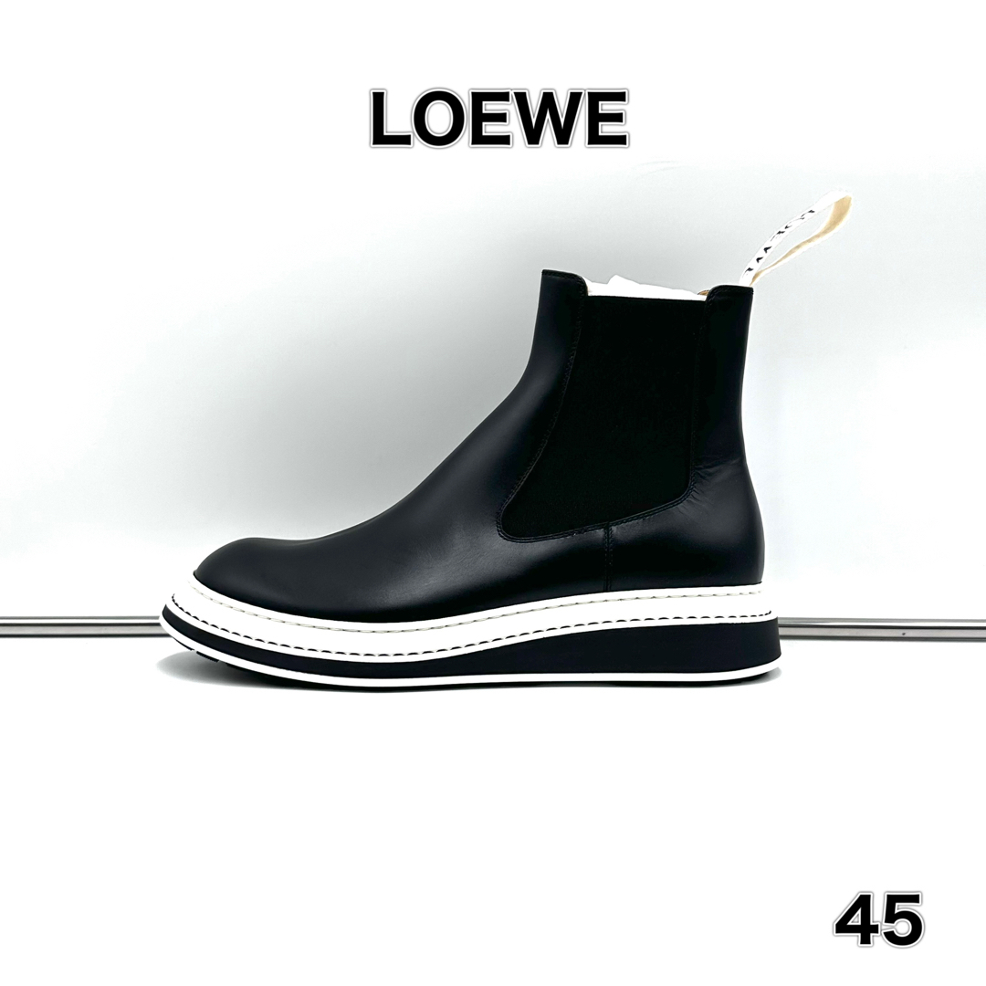 LOEWE ロエベ チェルシーブーツ ブラック 45 | フリマアプリ ラクマ